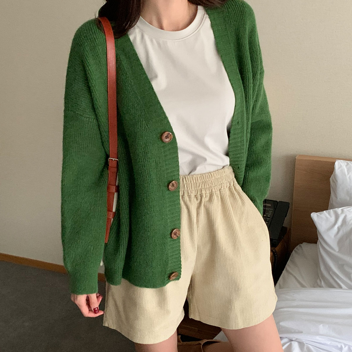 Mongle Cloud Loose Fit Cardigan