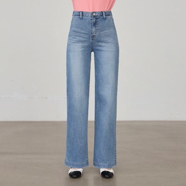 <b>[Limited Quantity SALE]</b> <b>[Made]</b> Honey Tension Washed Long Wide Denim Pants