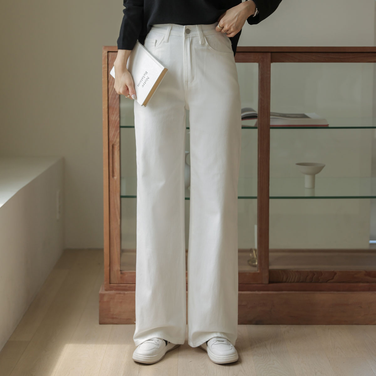 3TYPE anti-pollution wide cotton pants (functional material)