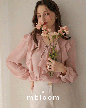 <b>[Limited Quantity SALE]</b> [Emblem] Raily Double Frill Blouse