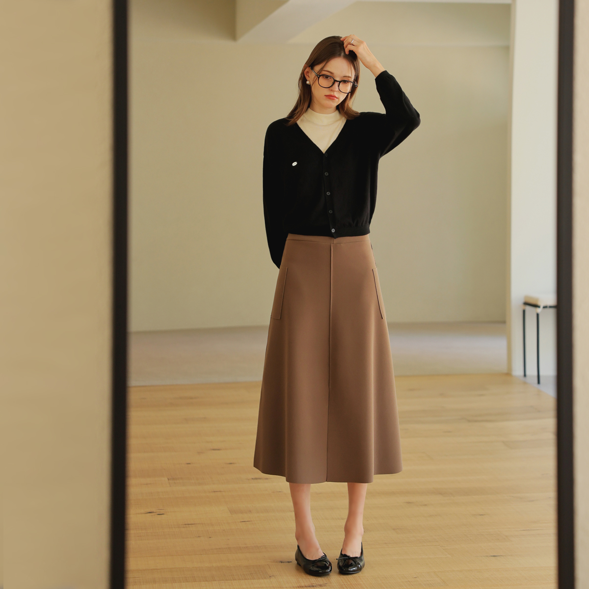 <b>[Made]</b> Life-changing item, a long slit skirt
