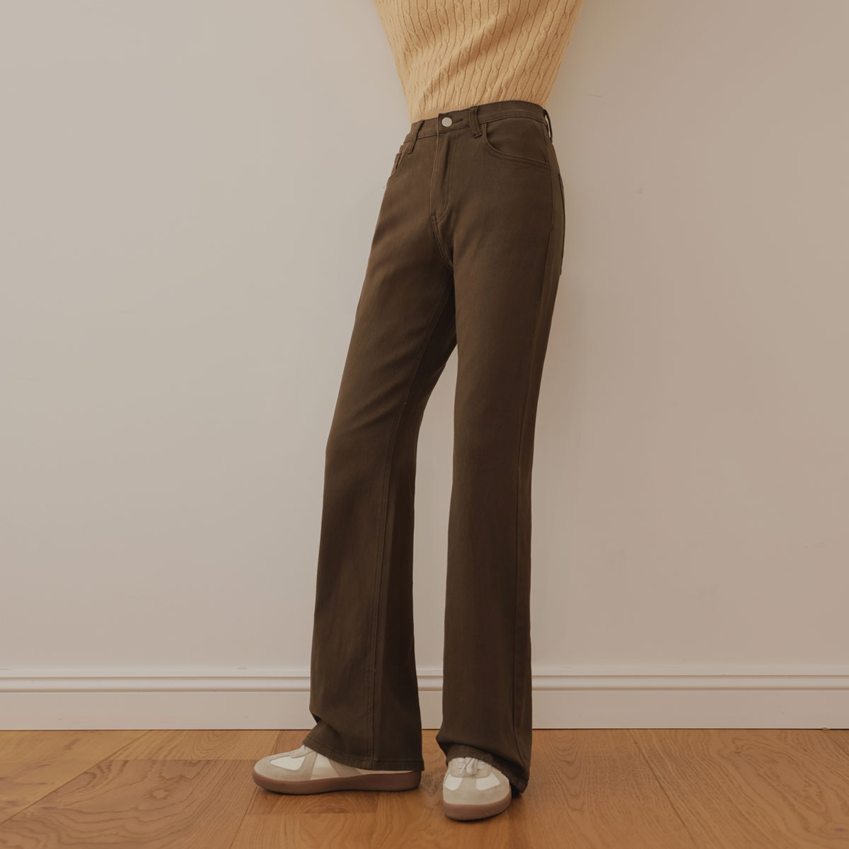 3TYPESlim Spandex Wide Bootcut Pants