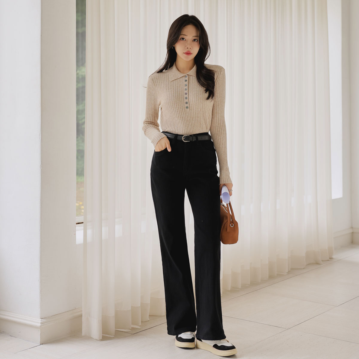 3TYPESlim Spandex Wide Bootcut Pants