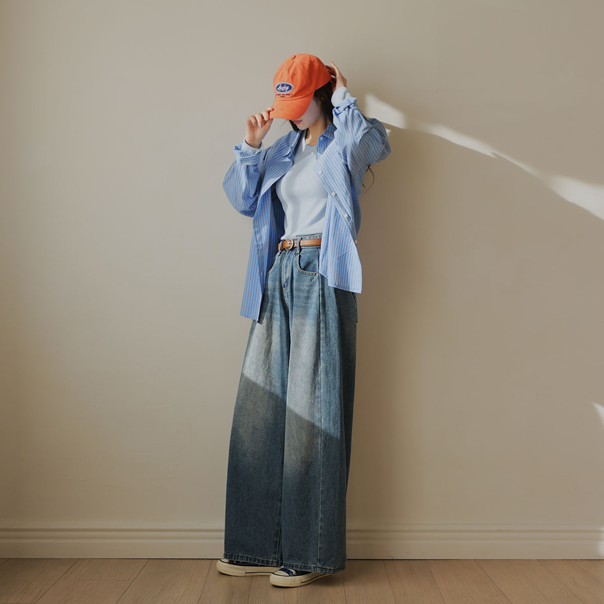 Urban Loose Fit Striped Shirt