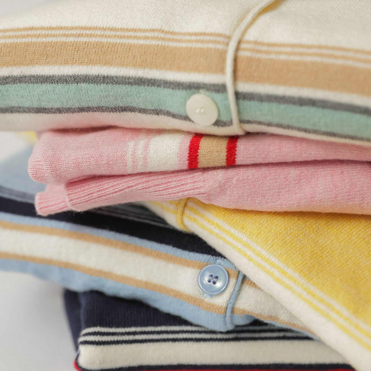 Honey button single-breasted knit