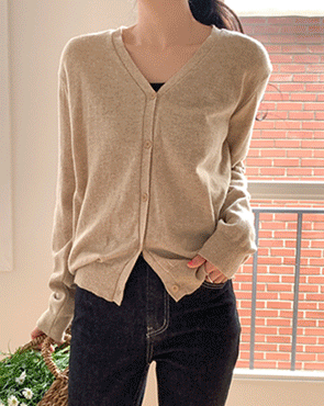 <b>[Limited Quantity SALE]</b> Callaway Cashmere V-Neck Cardigan