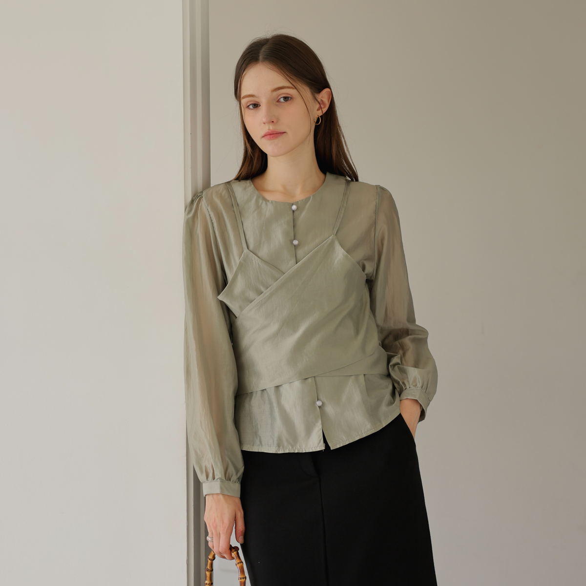 <b>[Limited Quantity SALE]</b> Grace Bustier Blouse