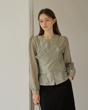 <b>[Limited Quantity SALE]</b> Grace Bustier Blouse