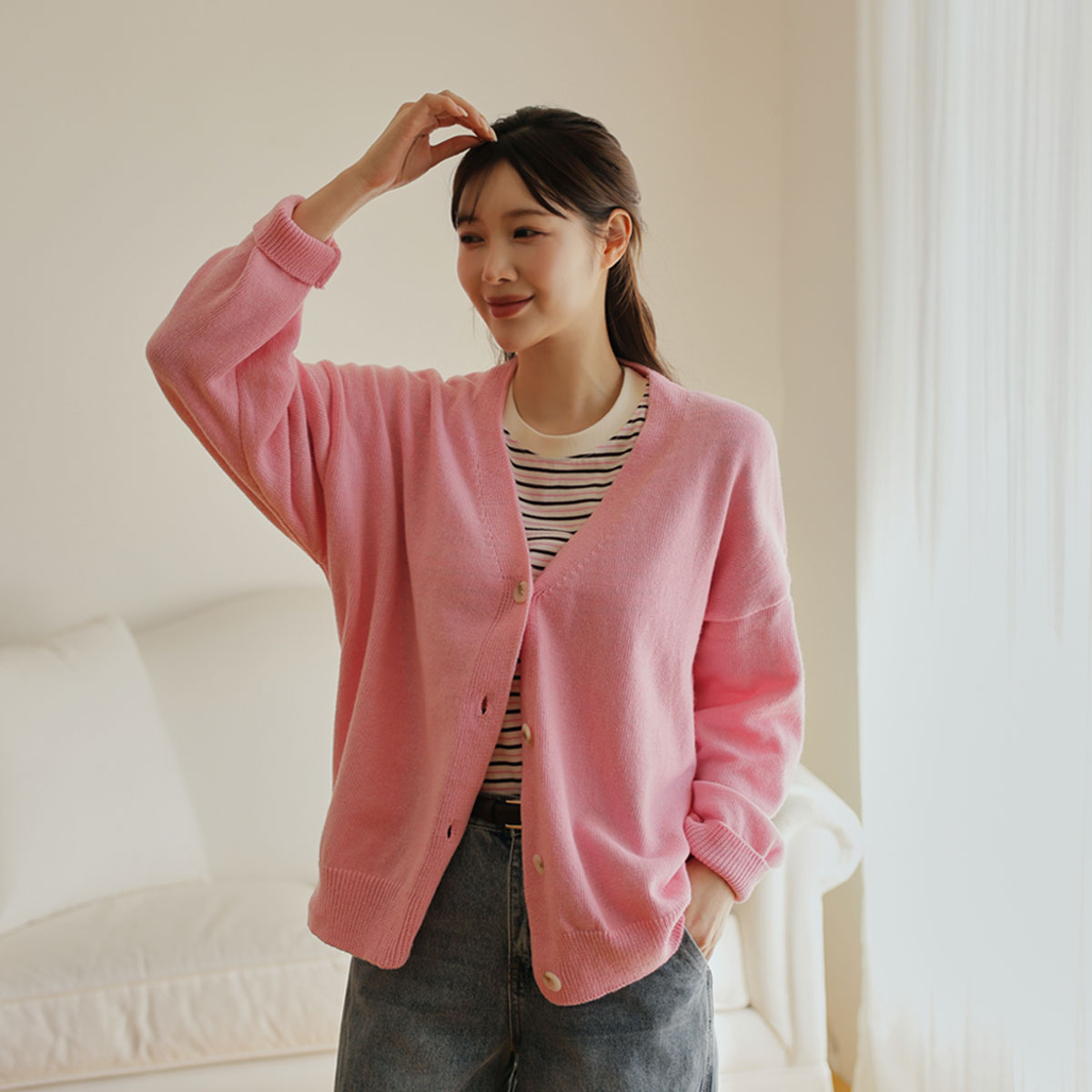 Today's Italian Cotton Thick Cardigan