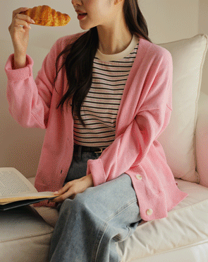 Today's Italian Cotton Thick Cardigan