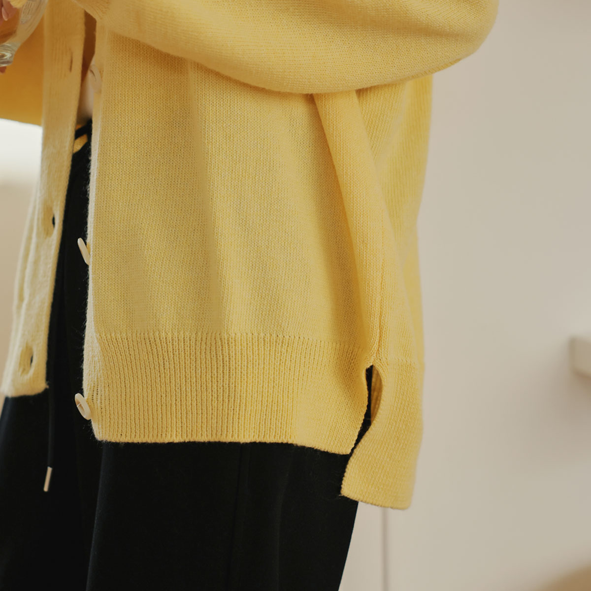 Today's Italian Cotton Thick Cardigan