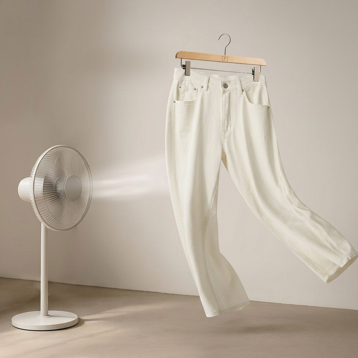 2TYPE Airy Soft Lyocell Wide Pants