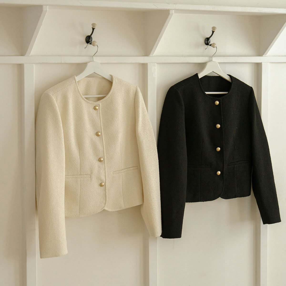 <b>[Limited Time Sale]</b> Dear Button Tweed Jacket