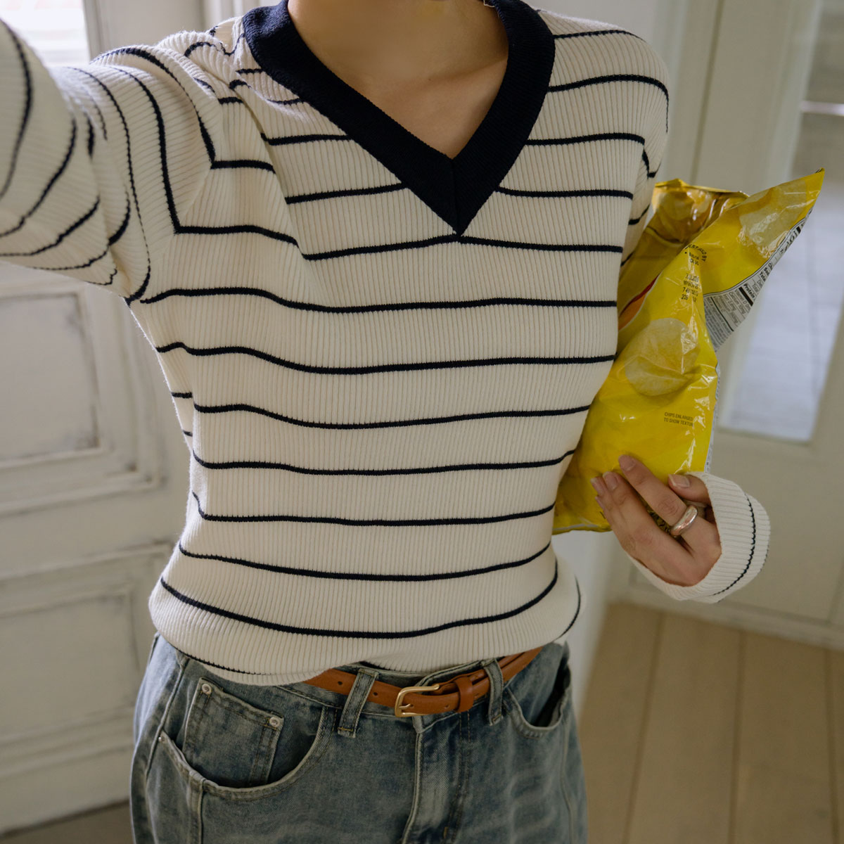 Together Dangara V-neck knit