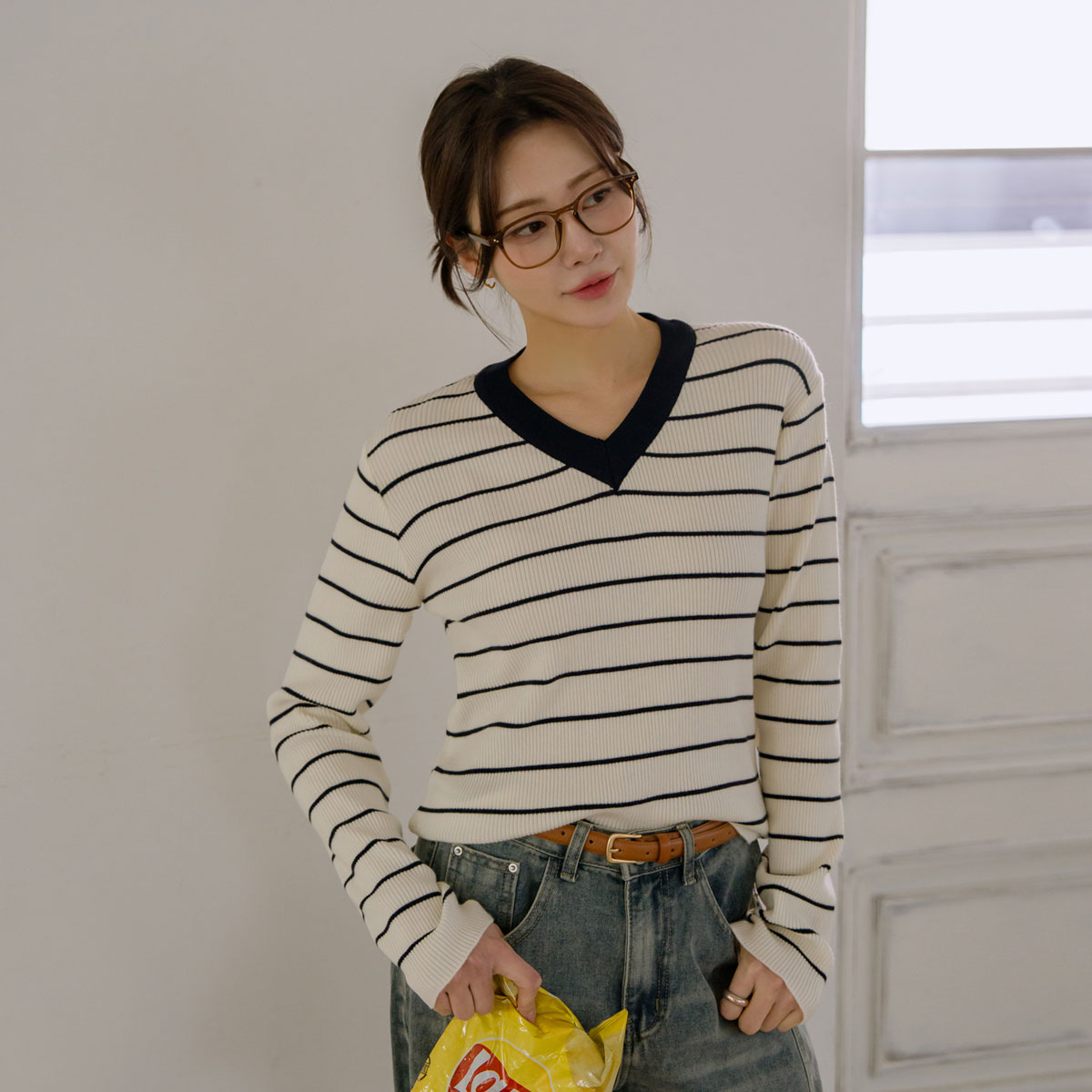 Together Dangara V-neck knit