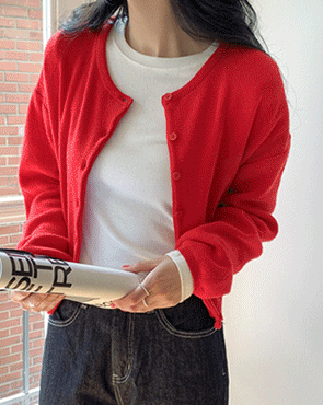 <b>[Limited Quantity SALE]</b> Callaway Cashmere Round Cardigan