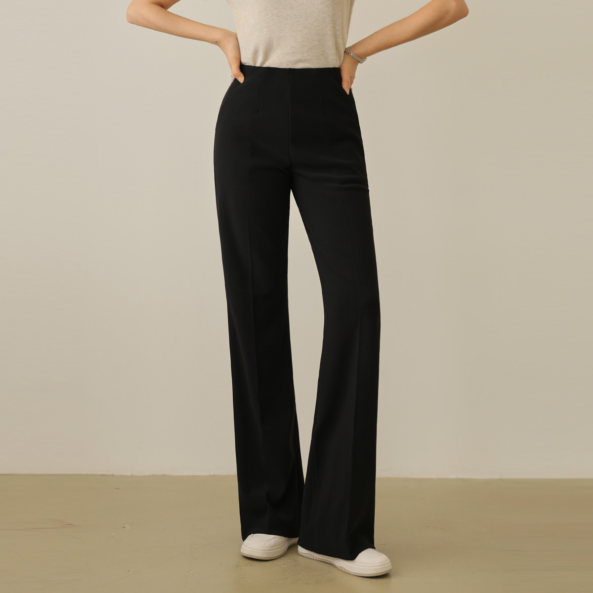 <b>[Limited Quantity SALE]</b> <b>[Made]</b> 2 Types of Holy Grail Stretchy High Waist Slacks
