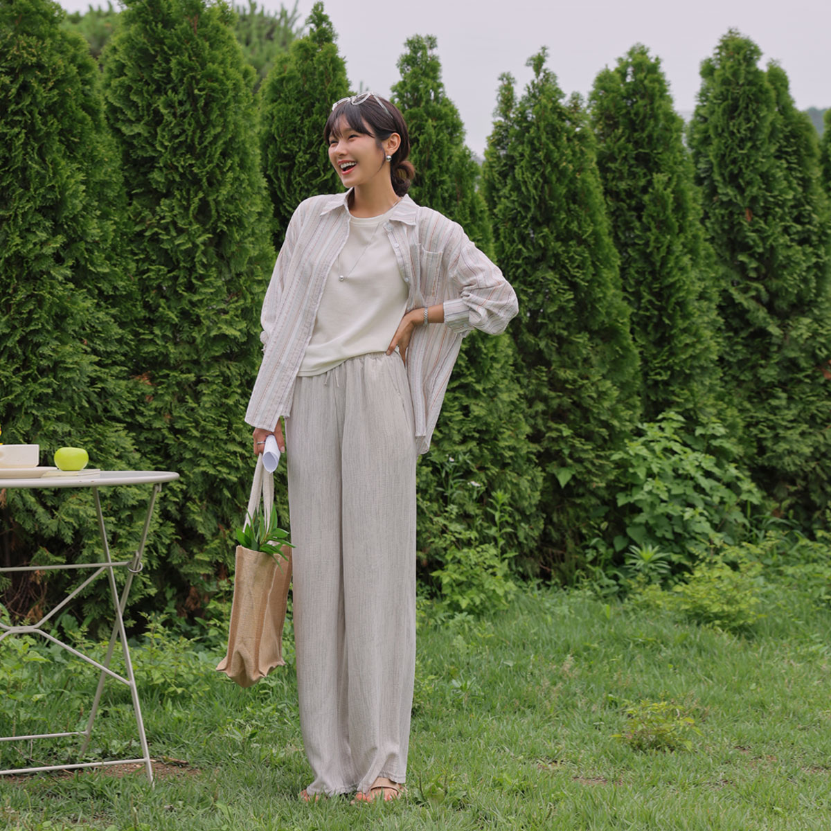 Ultra-light ice-skating tie-dye pants