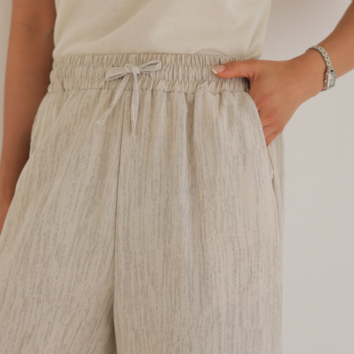 Ultra-light ice-skating tie-dye pants