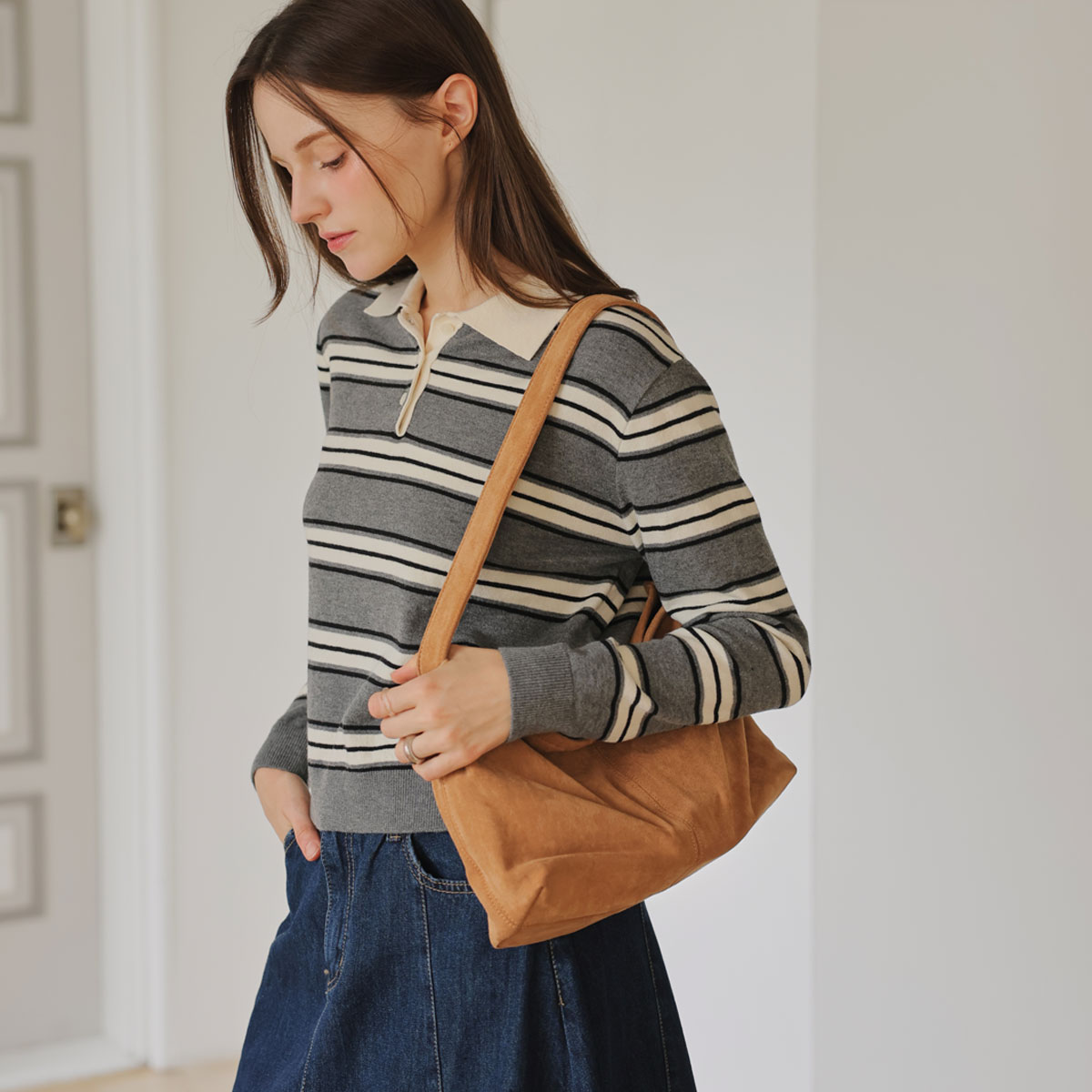 <b>[Limited Quantity SALE]</b> Color Blocking Karaknit