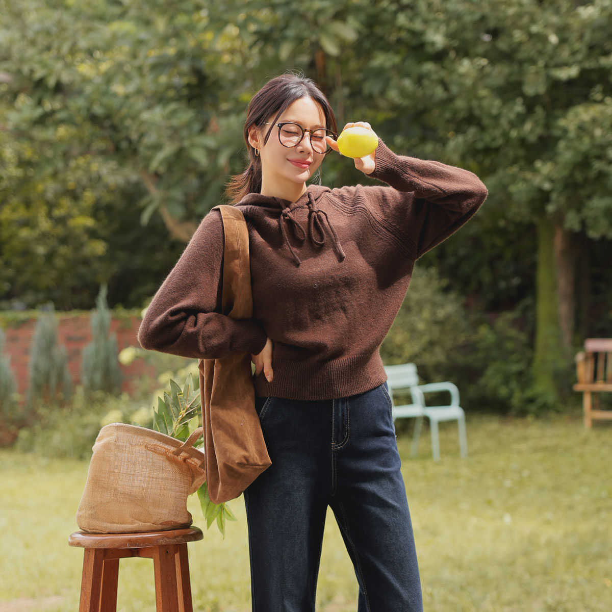 <b>[Limited Quantity SALE]</b> Baguette Knit Hood