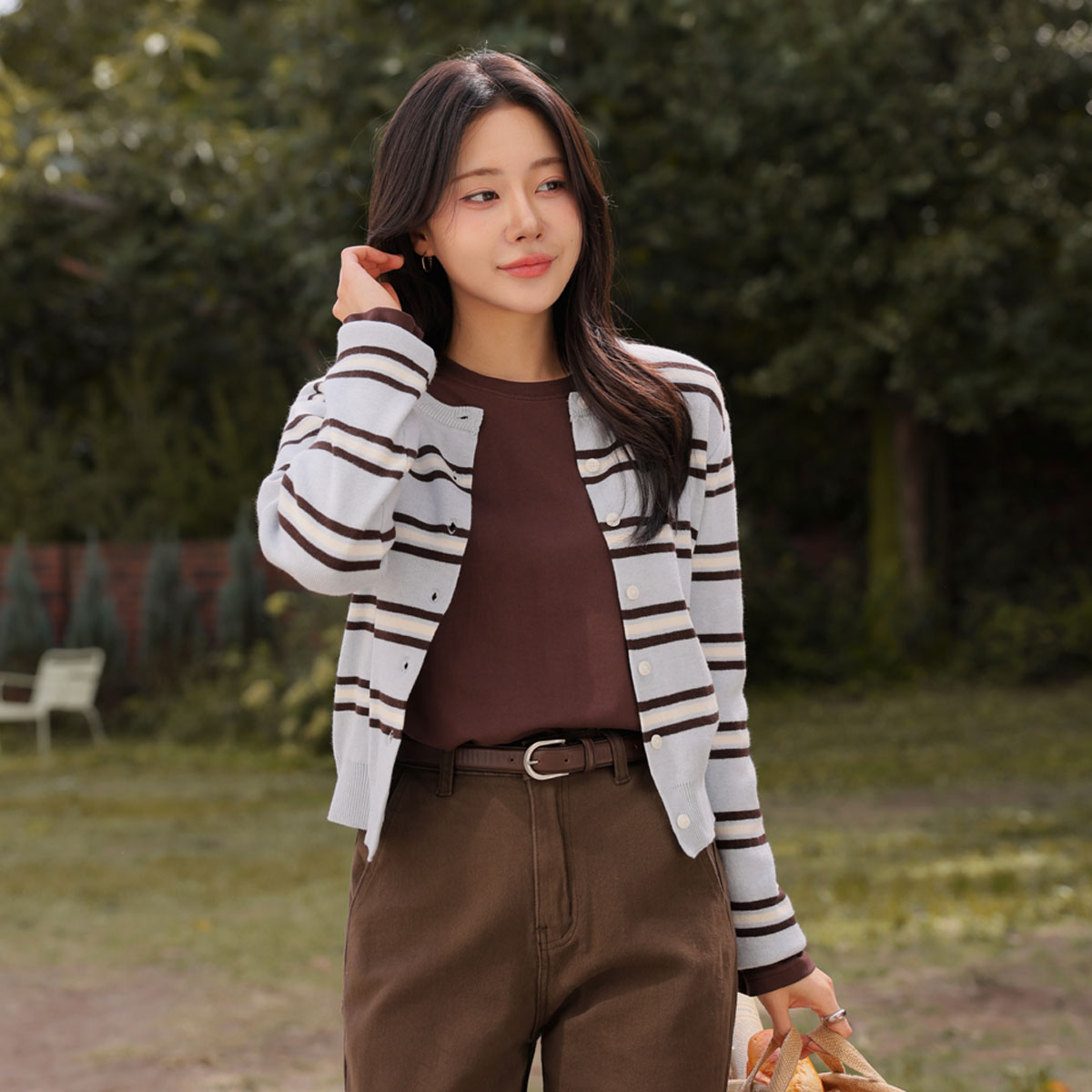 <b>[Limited Quantity SALE]</b> Life Button Single-breasted Knit