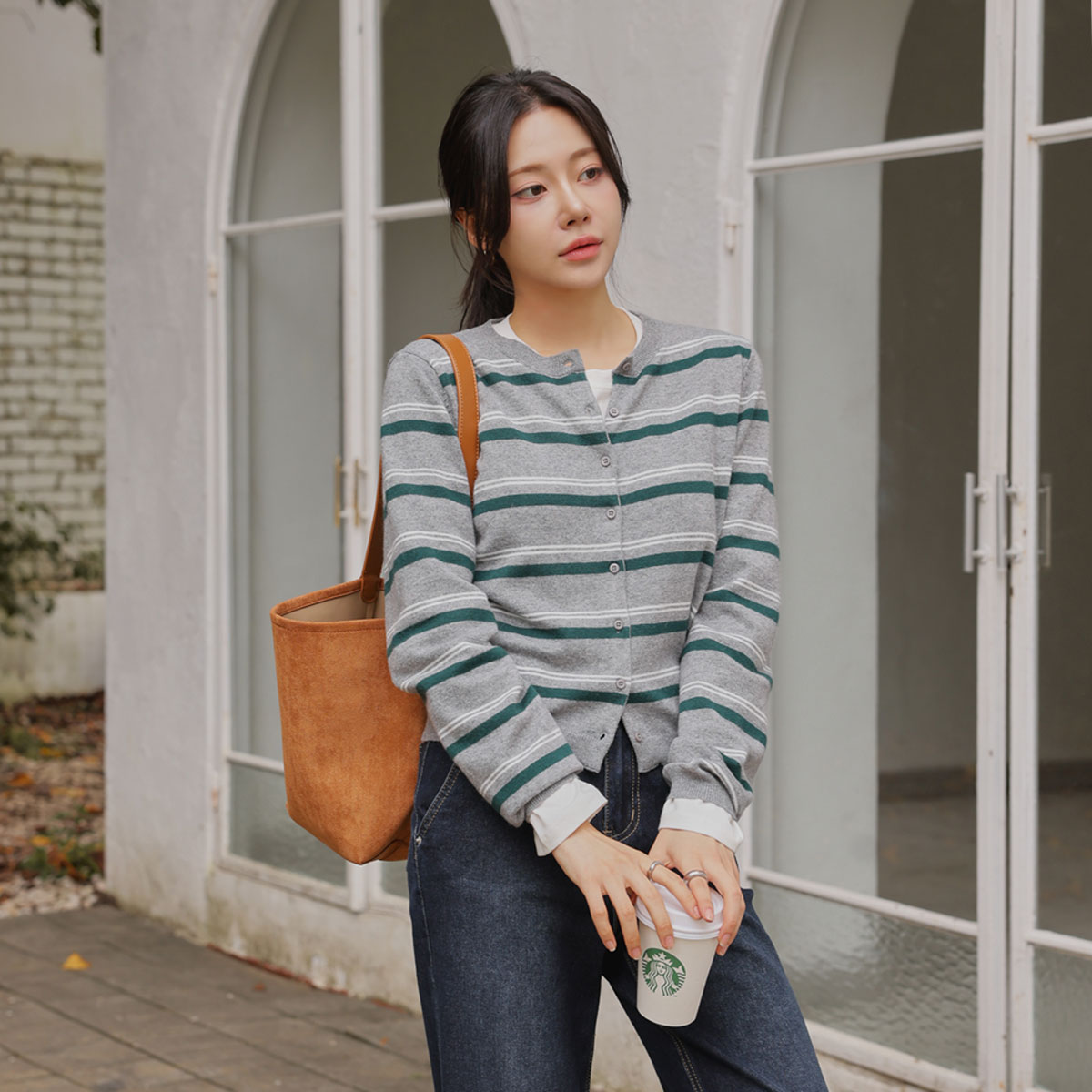 <b>[Limited Quantity SALE]</b> Deer Button Single-breasted Knit