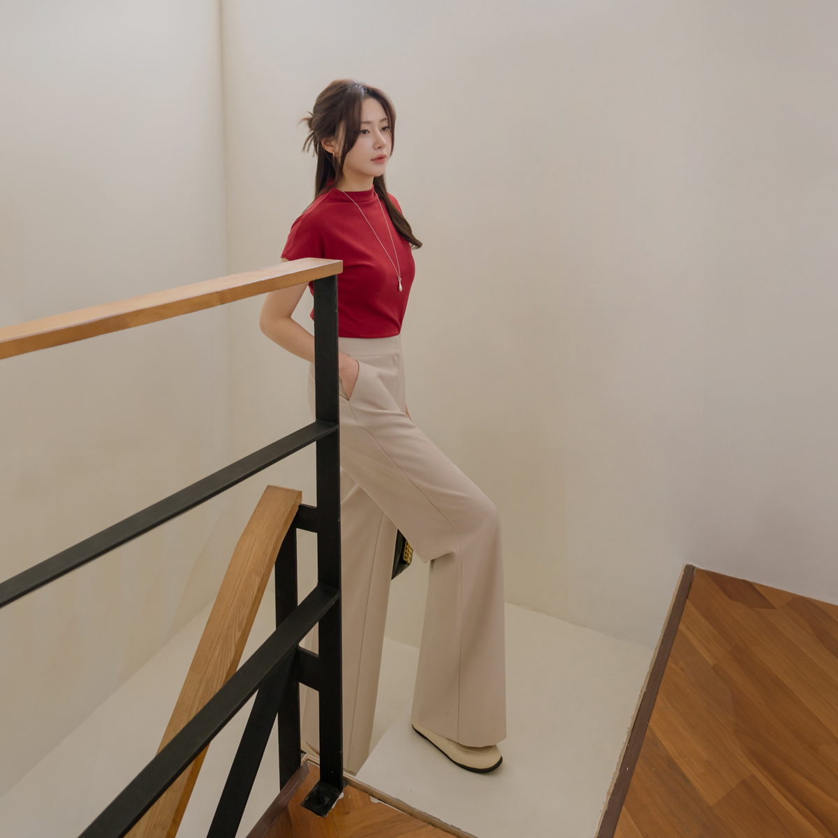 <b>[Made]</b> 2 Types of Line-Refining Daily Wide Slacks