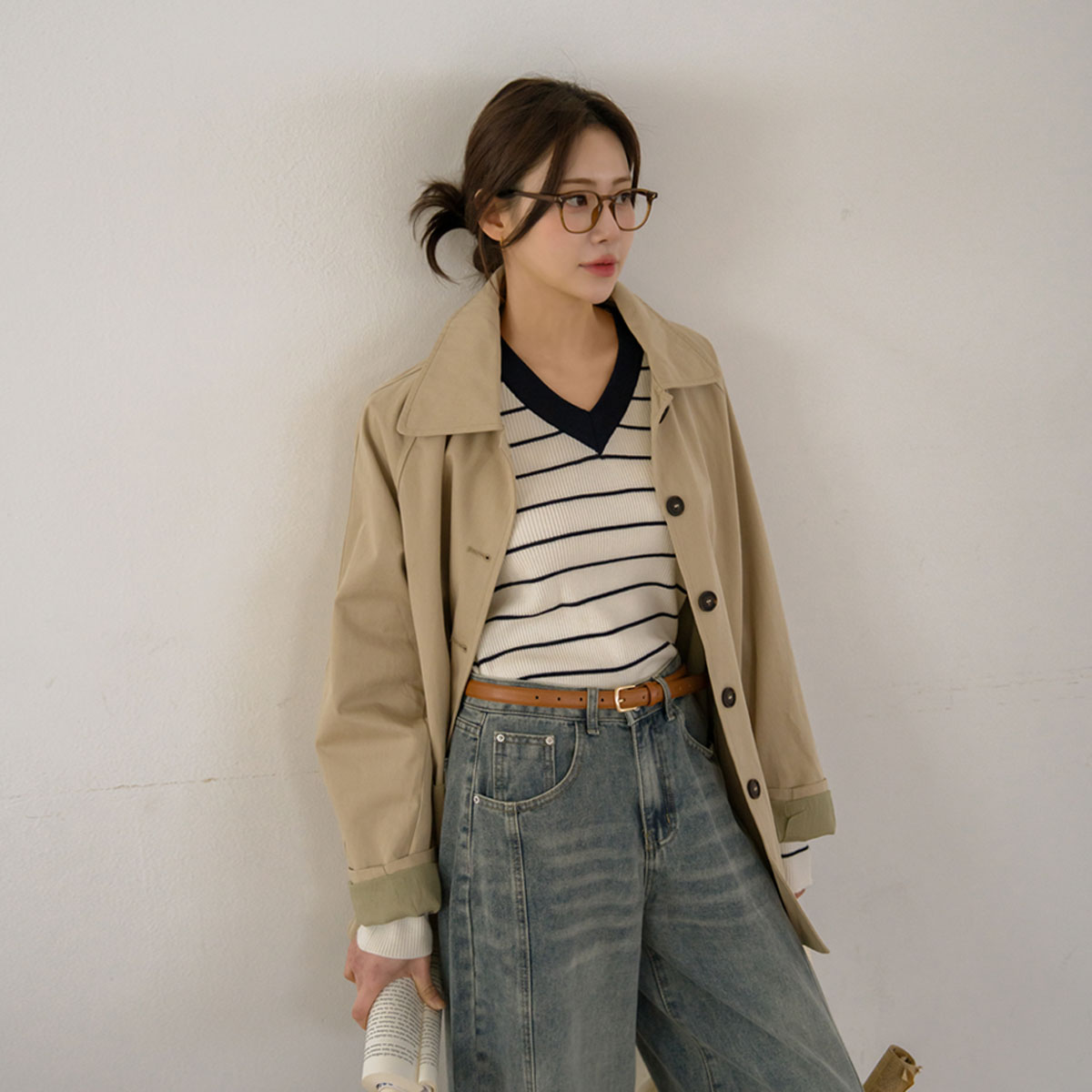 Daily Cotton Trench Coat