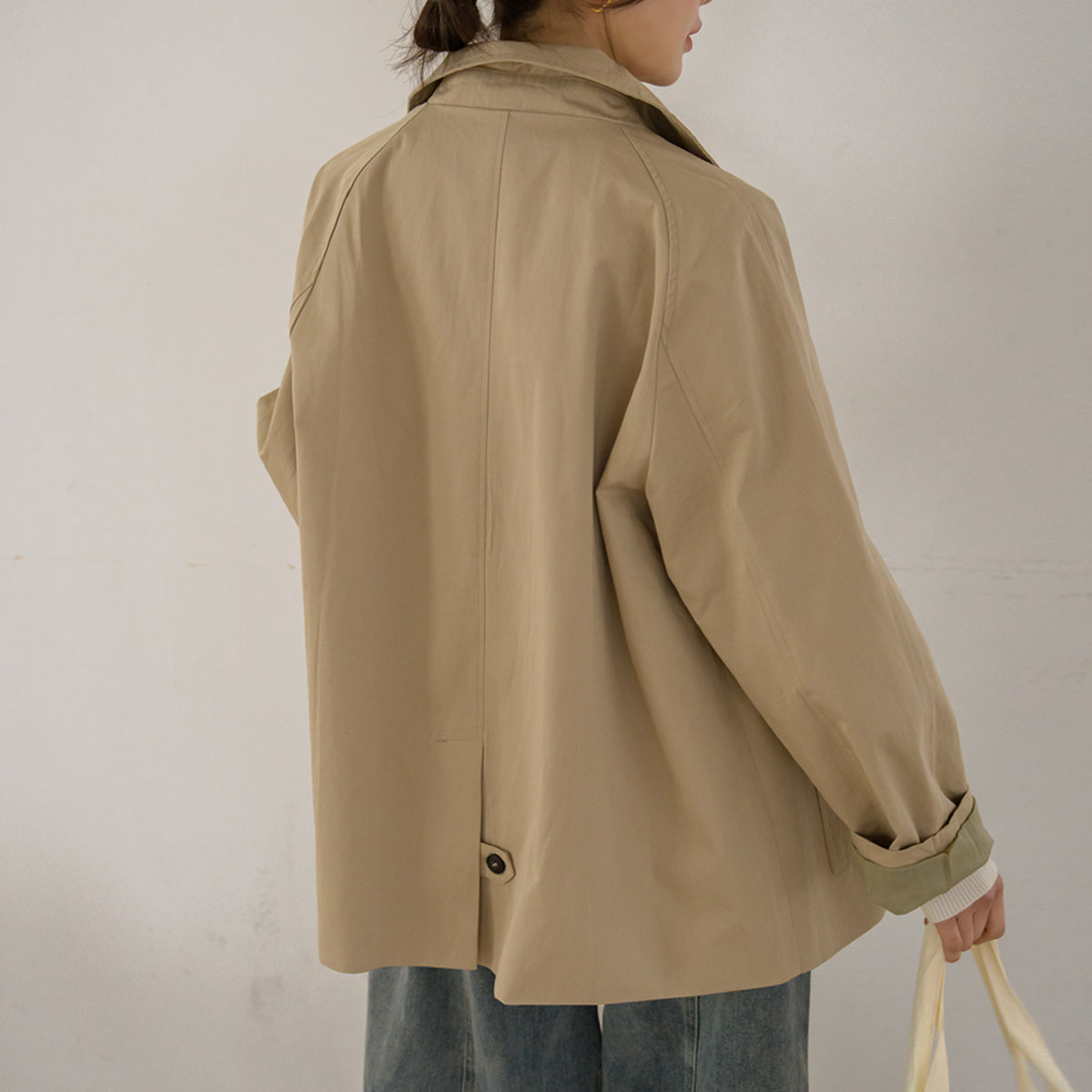 Daily Cotton Trench Coat