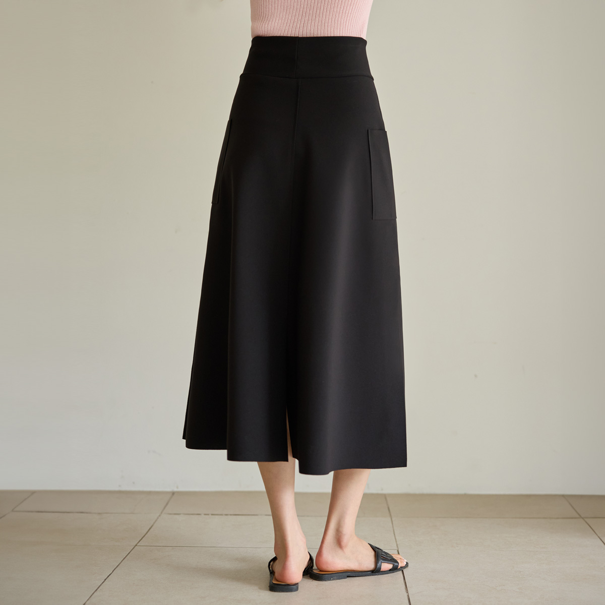 <b>[Special 2-Piece Deal]</b> <b>[Wrinkle-free / Recommended for work / Tummy control / Highly acclaimed✨]</b> <b>[Made]</b> Holy Grail Stretchy Long Light Slit Skirt