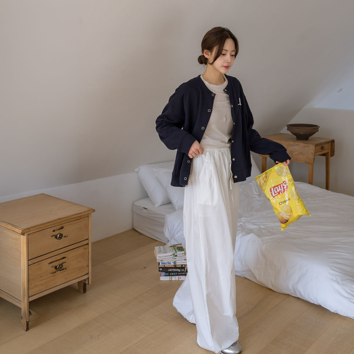 <b>[Made]</b> Sturdy Snap Pocket Cardigan