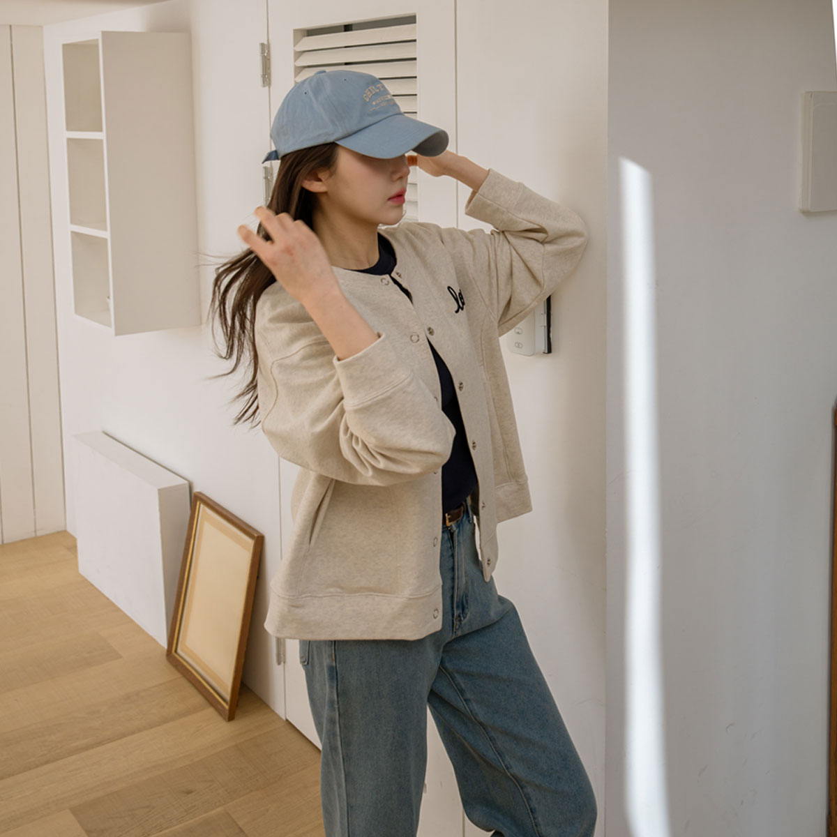 <b>[Made]</b> Sturdy Snap Pocket Cardigan