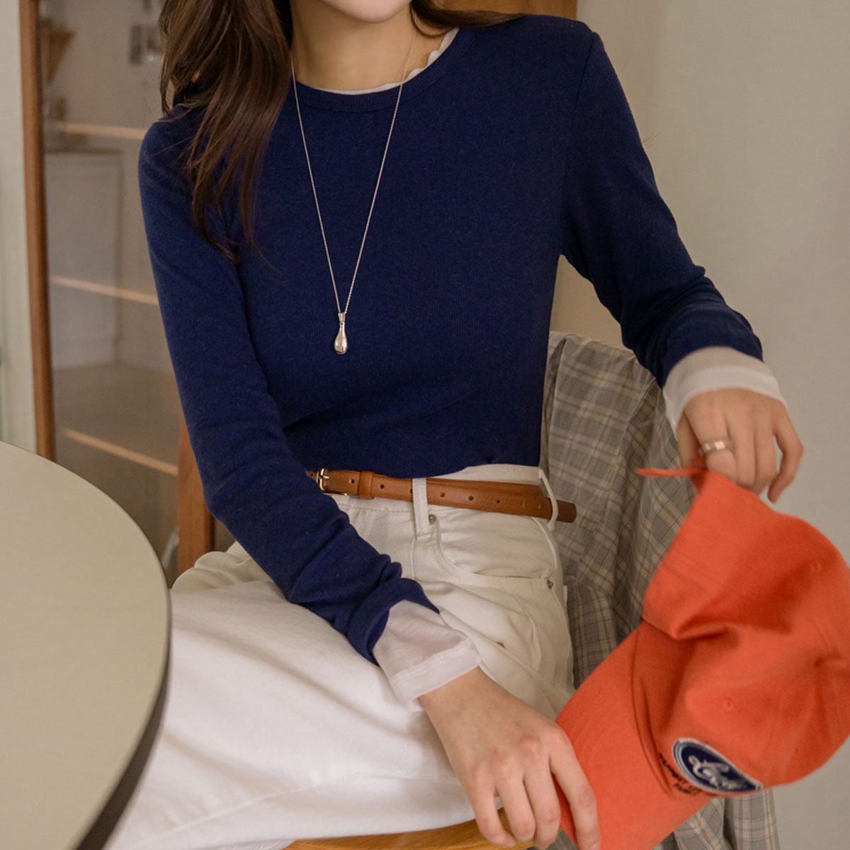 Cotton Candy Angora Label Long Sleeve T-shirt