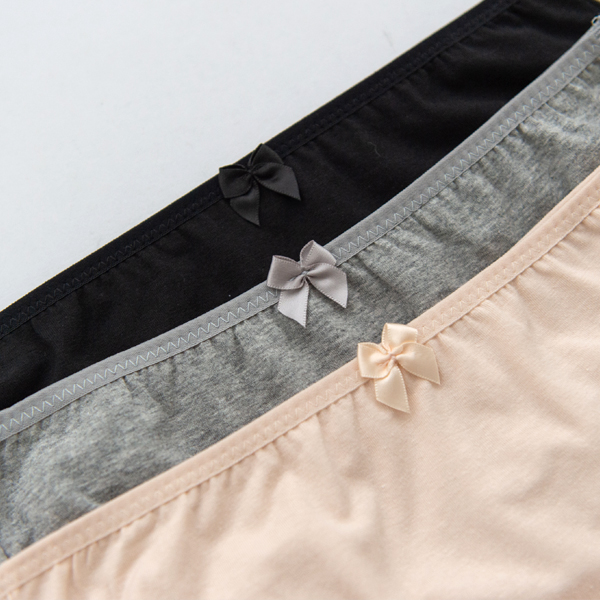 <b>[Limited Time Sale]</b> Customize 3-Piece Cotton Panties