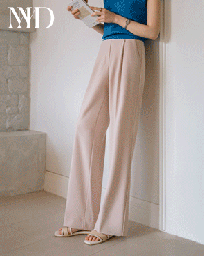 <b>[Made]</b> 2 Types Tummy Control Mochi Mom Comfortable Wide Slacks