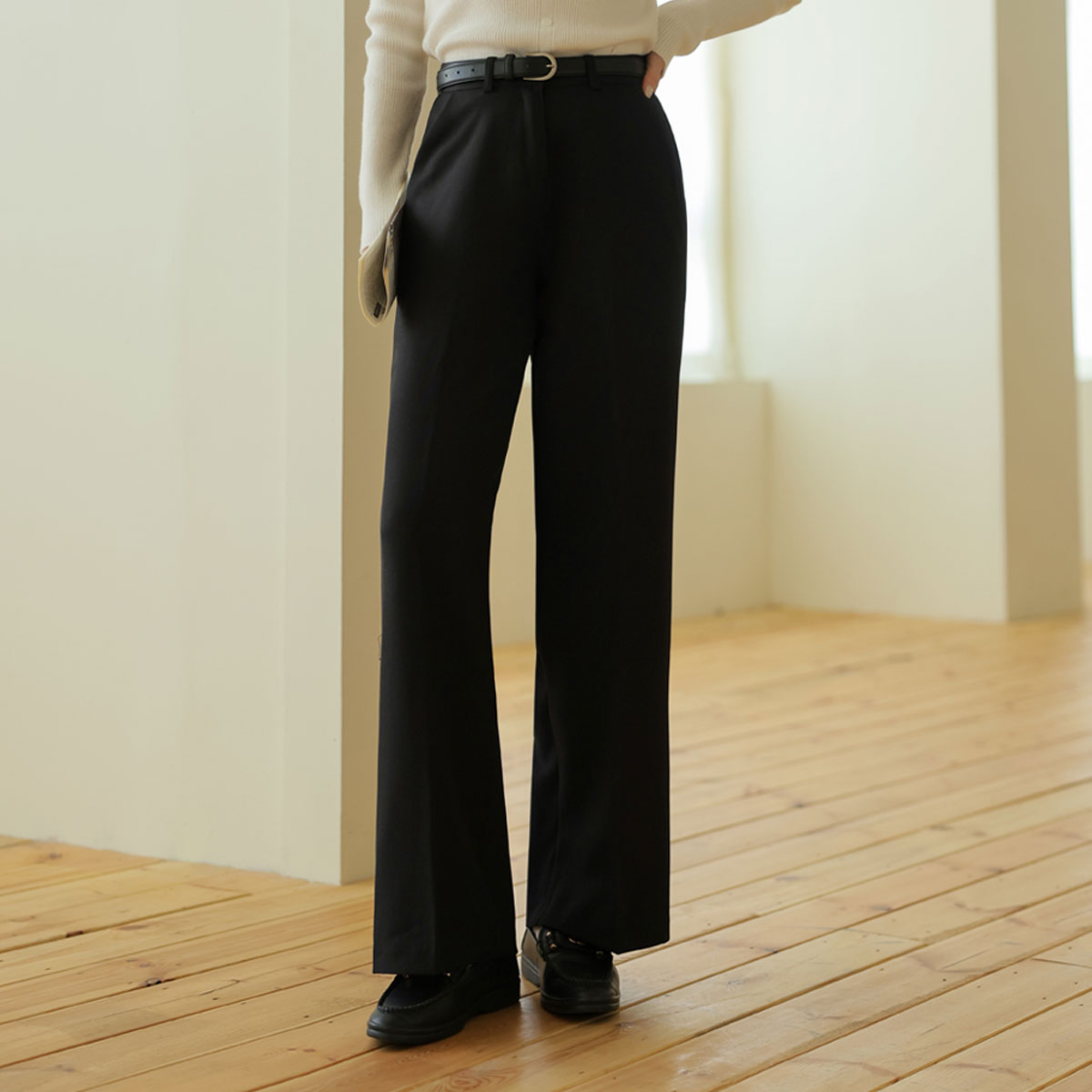 2-Type Simple Cover Wide Slacks