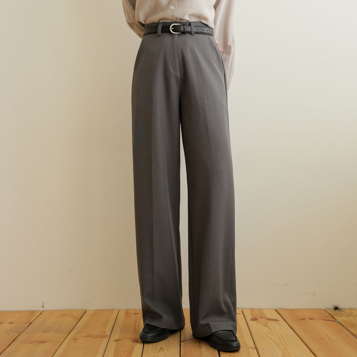 2-Type Simple Cover Wide Slacks