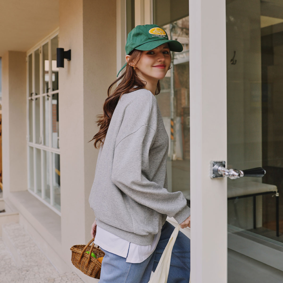 Labels Color Block Layered Sweatshirt