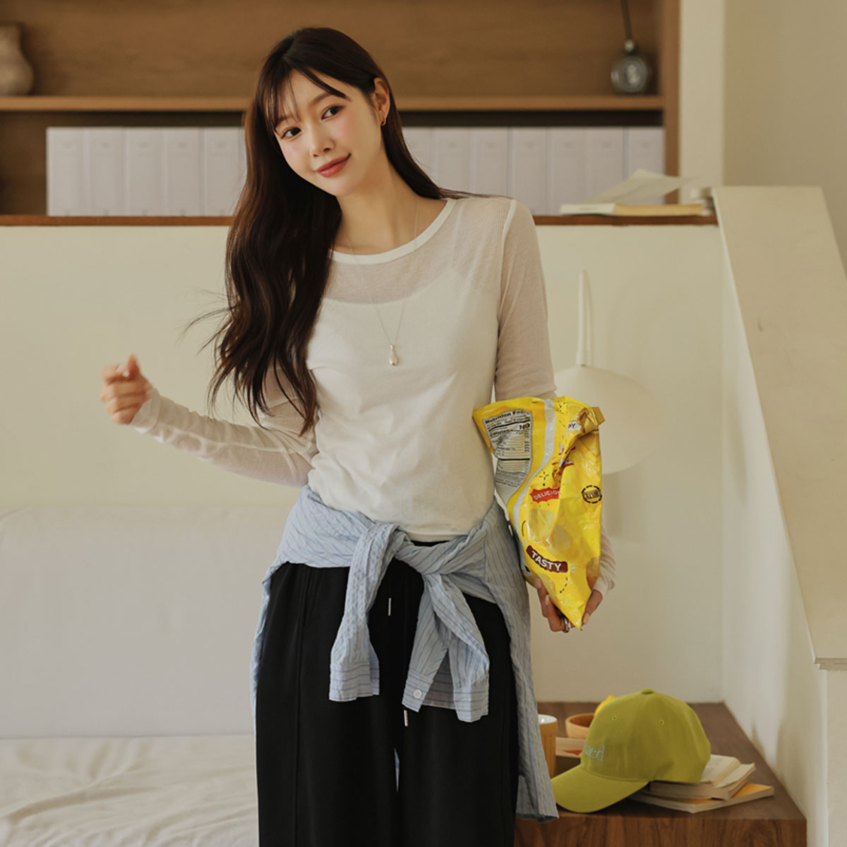 Lyocell Slim Inner Tee