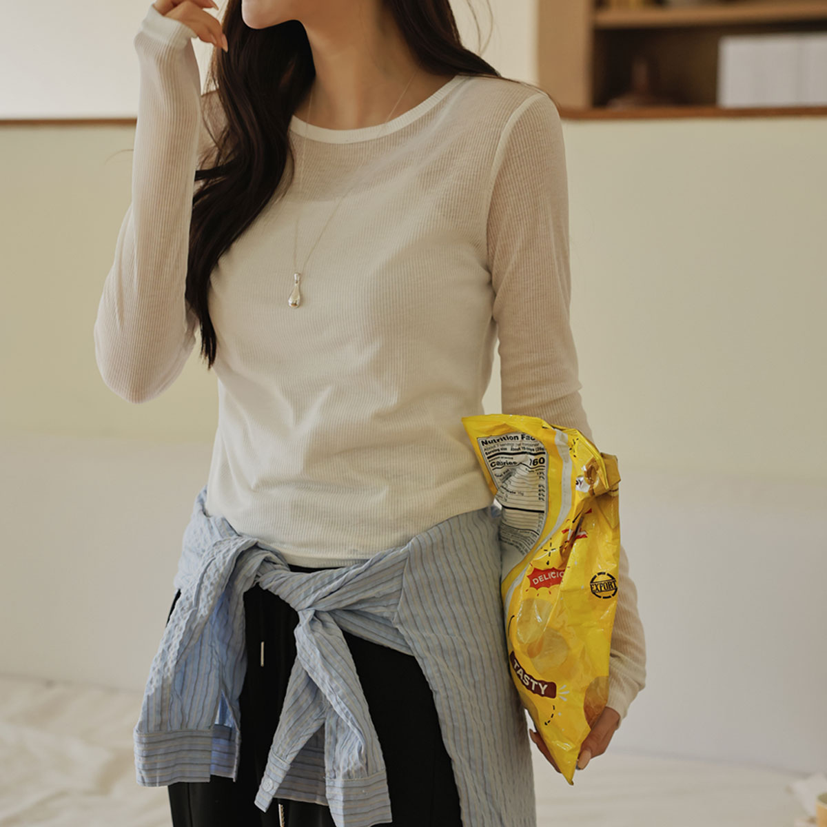 Lyocell Slim Inner Tee