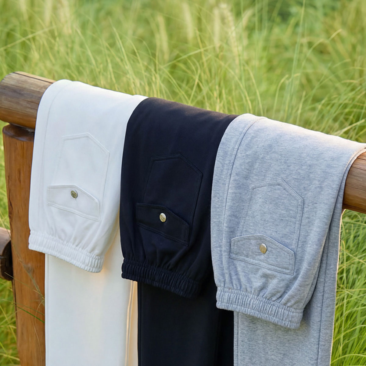 2TYPESpan Two-way Cut Training Pants