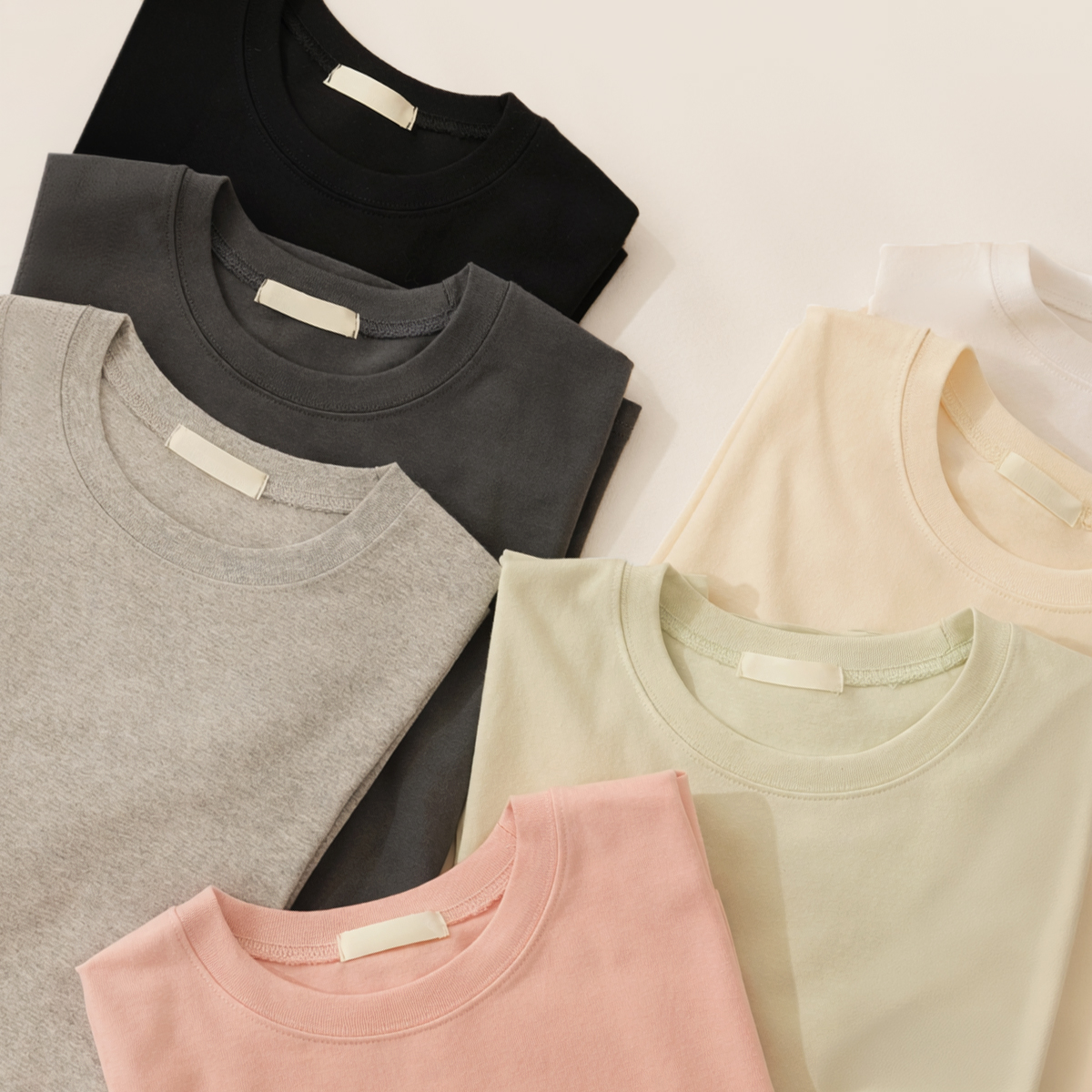 2-Type New Cotton Spandex T-shirt