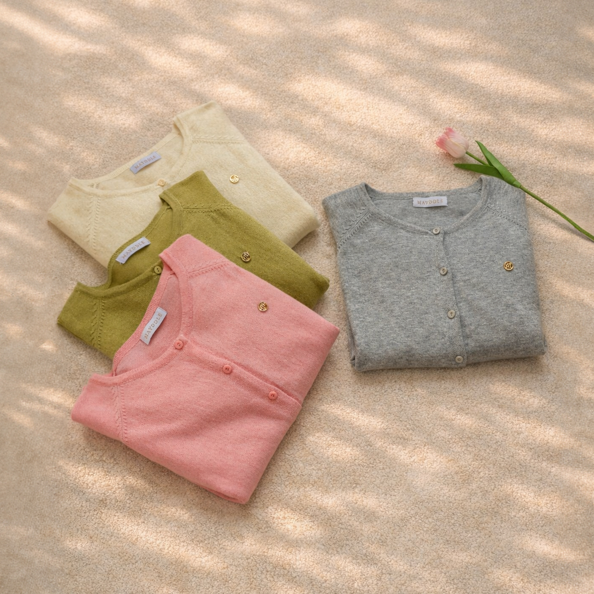 <b>[Limited Time Sale]</b> <b>[Made]</b> Pendant Round Daily Cardigan