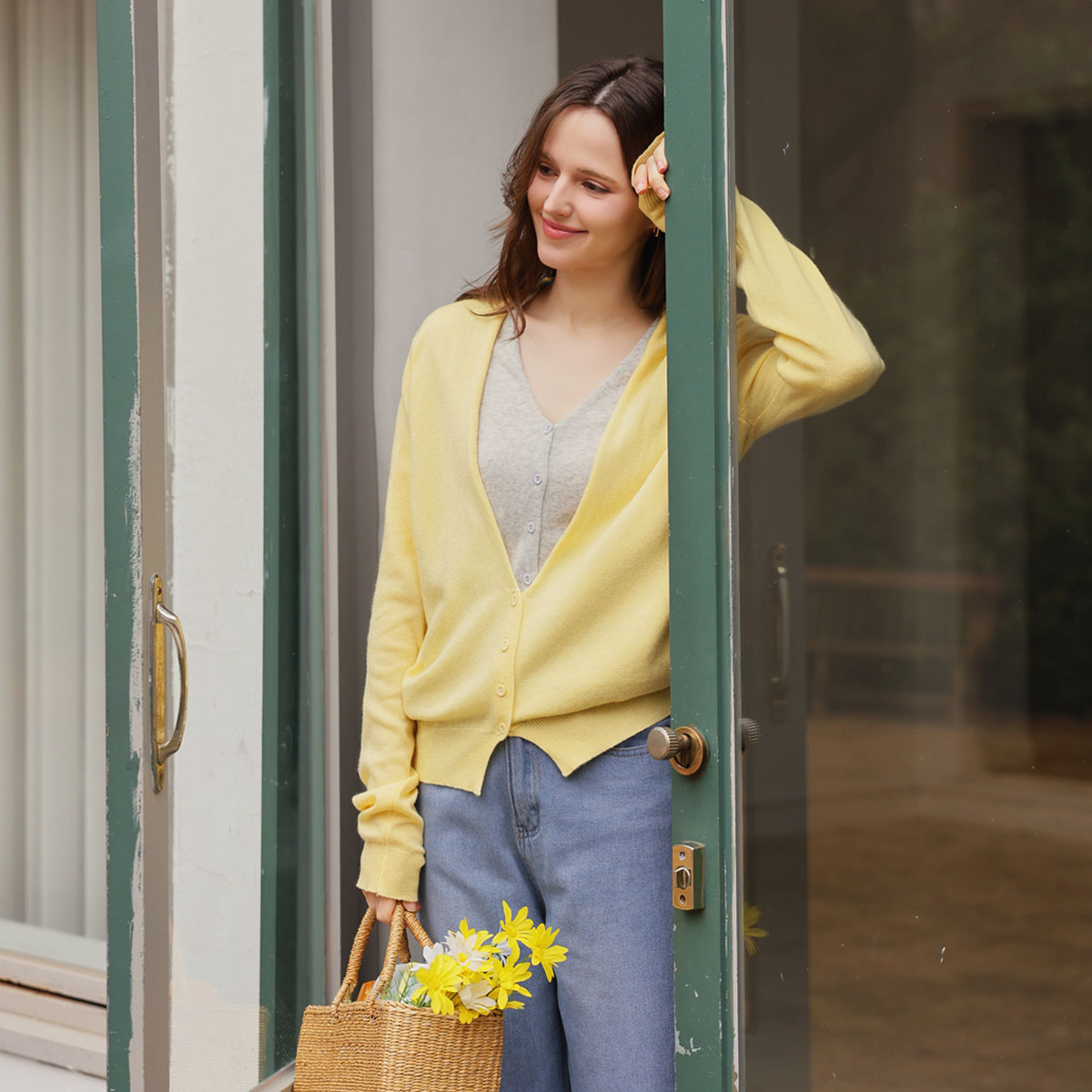 Flooring double layered knit