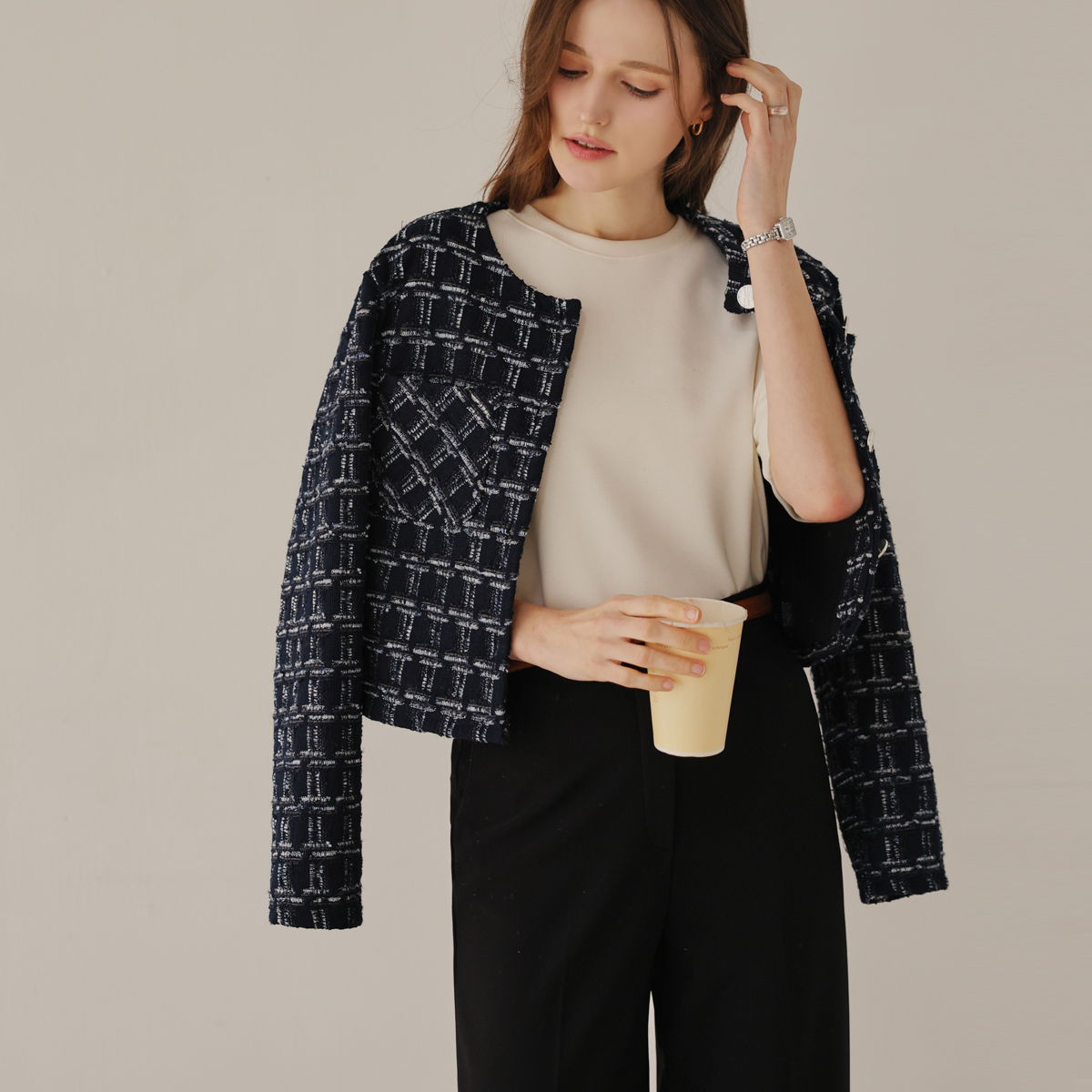 Pearlbling Tweed Jacket