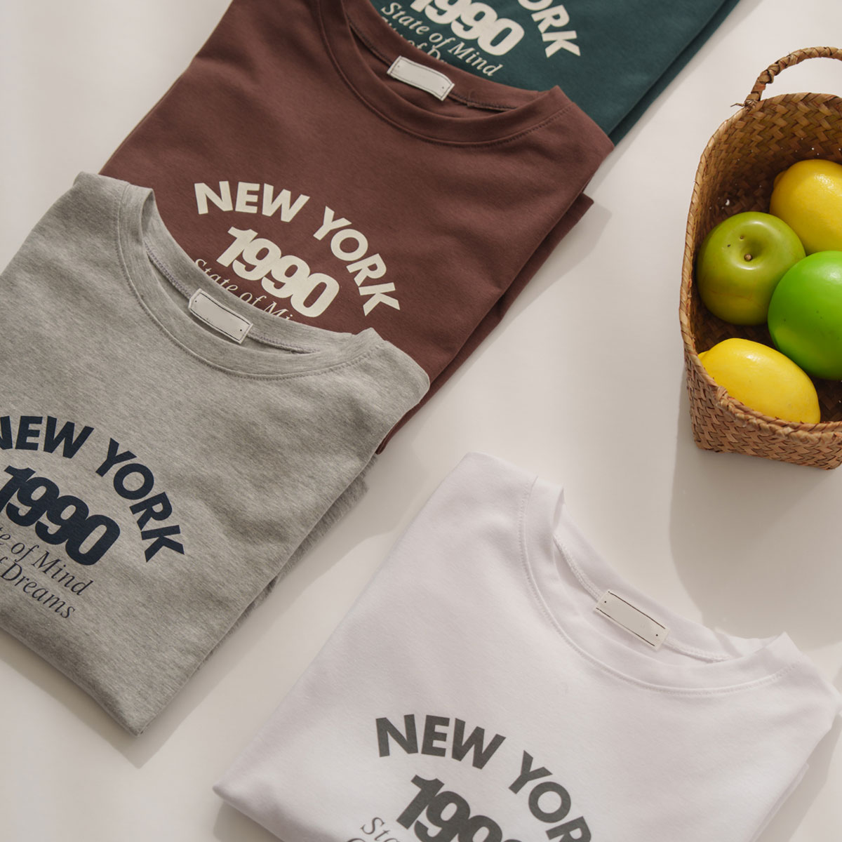 New York Lettering Spandex Short Sleeve T-shirt