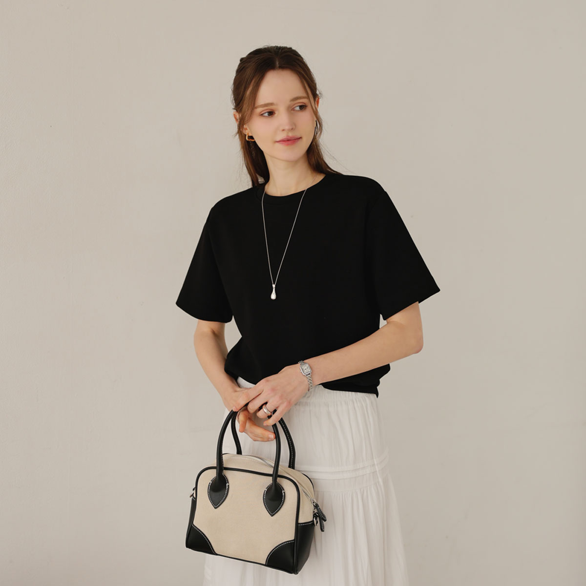 <b>[Made]</b> Soft Tension Tangy Basic T-shirt