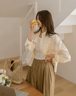 Sturdy Oxford Crop Shirt