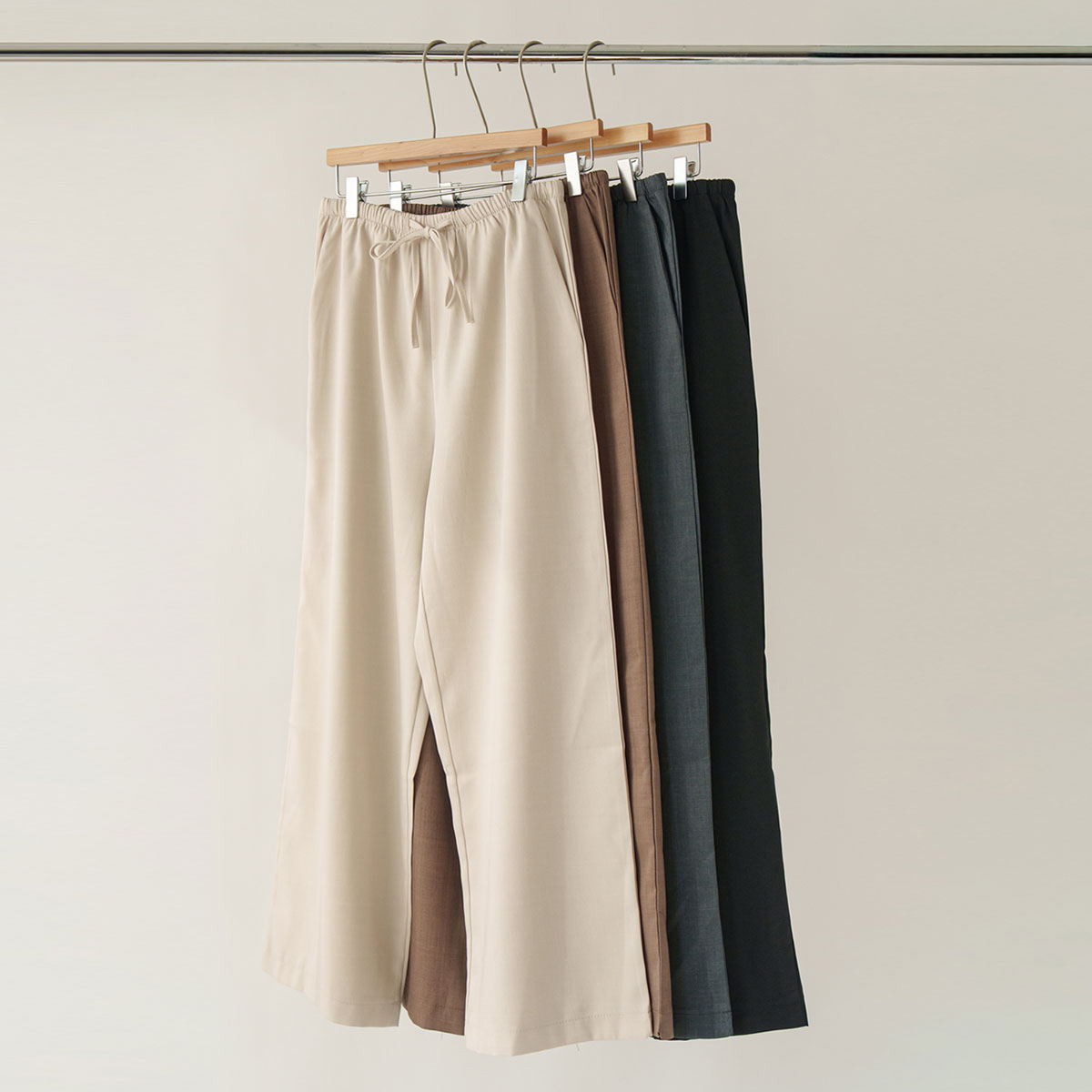Perfect Fit Slacks Elastic Waist Pants